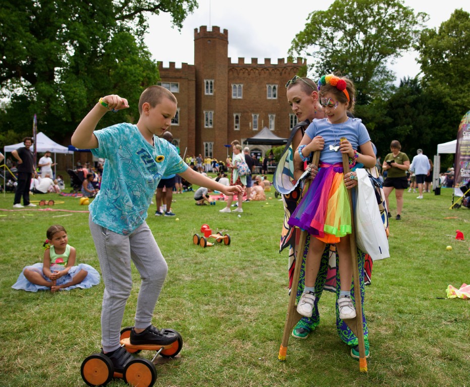 circus skills in Hertford